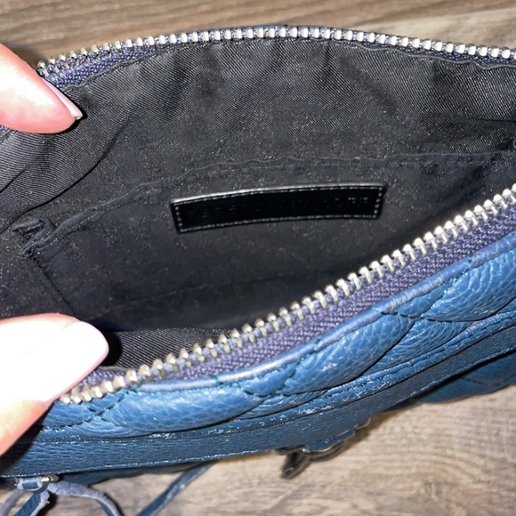 Rebecca Minkoff mini M.A.C. Bag in navy blue quilted - Picture 5 of 5